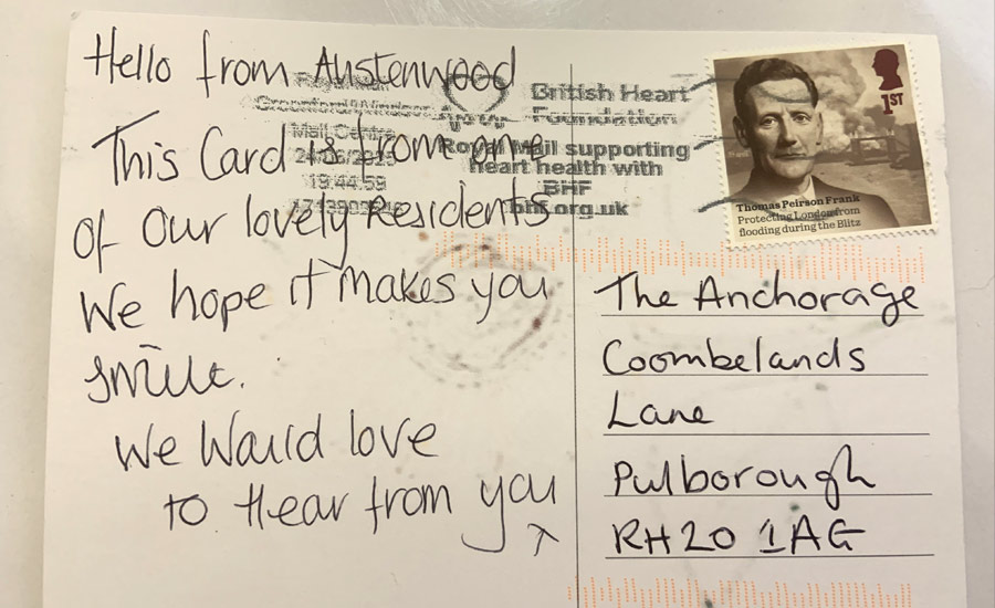 Austenwood's Pen Pal Project Brings Joy Across Premium Care Group Homes